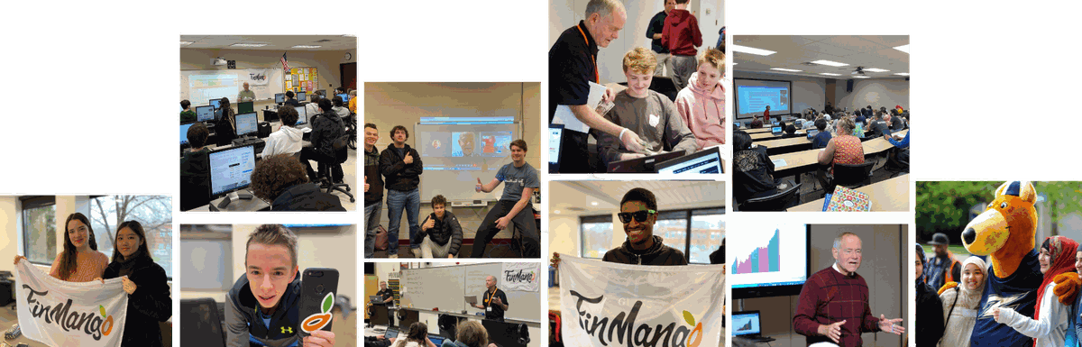 A collage of FinMango classrooms, students, and instructors across Ohio